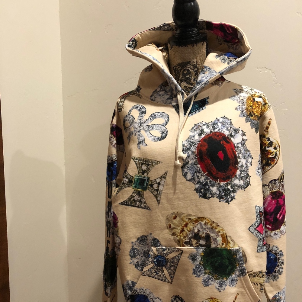 🎄Sold Out ‘Supreme Jewels Hooded Sweatshirt - Picture 1 of 8